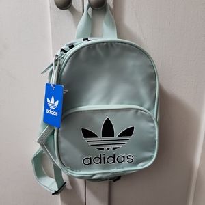 Adidas ice mint green mini backpack